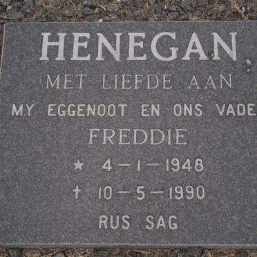 HENEGAN Frederick H. 1948-1990