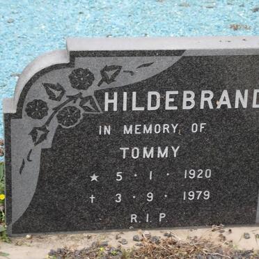 HILDEBRAND Tommy 1920-1979