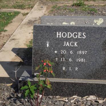HODGES Jack 1897-1981