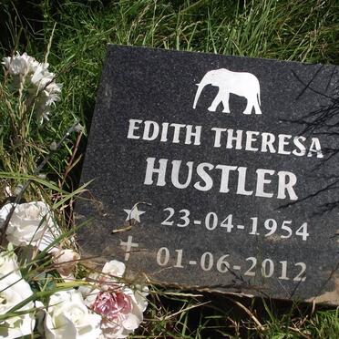 HUSTLER Edith Theresa 1954-2012