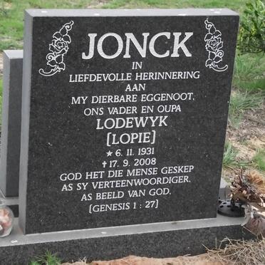 JONCK Lodewyk 1931-2008