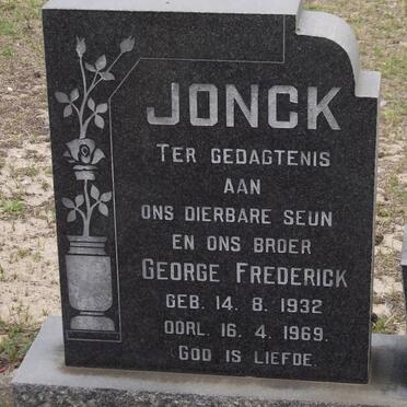 JONCK George Frederick 1932-1969