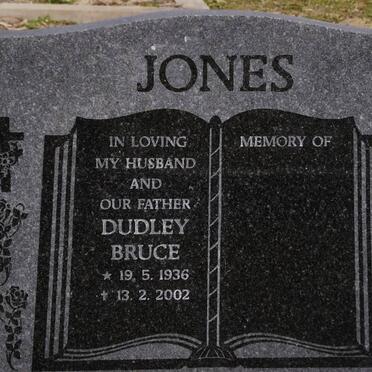 JONES Dudley Bruce 1936-2002