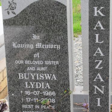 KALAZANI Buyiswa Lydia 1966-2008