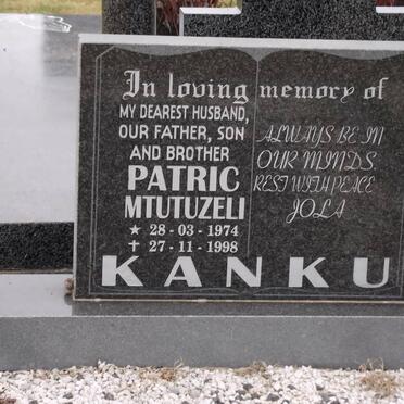 KANKU Patric Mtutuzeli 1974-1998
