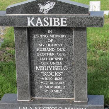 KASIBE Mbuyiselo 1936-2007