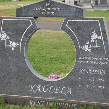 KAVLELA Xatyiswa 1980-2008