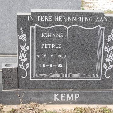 KEMP Johans Petrus 1923-1991