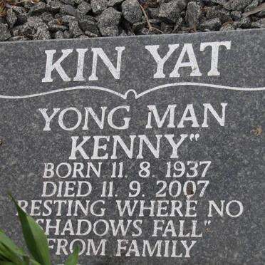 KIN YAT Yong Man Kenny 1937-2007