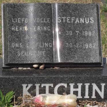 KITCHING Stefanus 1982-1982