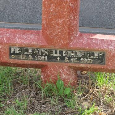 KIMBERLEY Fikile Atwell 1961-2007