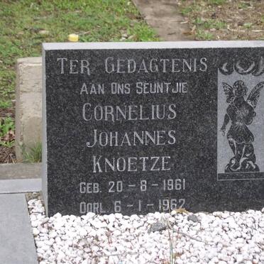 KNOETZE Cornelius Johannes 1961-1962