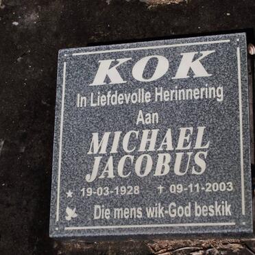 KOK Michael Jacobus 1928-2003