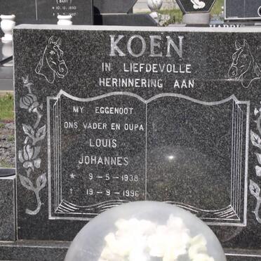 KOEN Louis Johannes 1938-1996