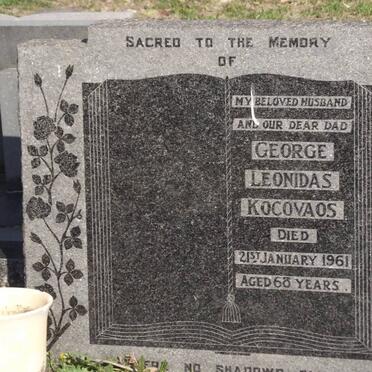 KOCOVAOS George Leonidas -1961