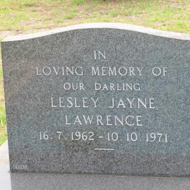 LAWRENCE Lesley Jayne 1962-1971