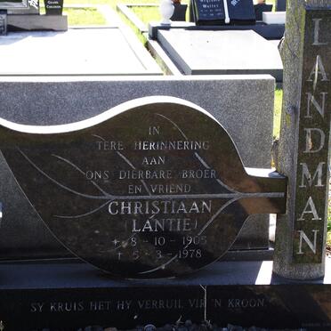 LANDMAN Christiaan 1905-1978