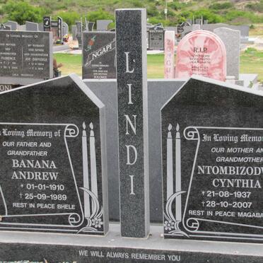 LINDI Banana Andrew 1910-1989 &amp; Ntombizodwa Cynthia 1937-2007