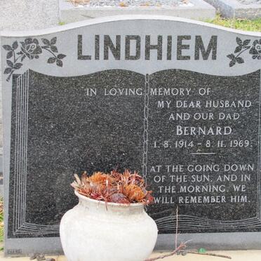 LINDHIEM Bernard 1914-1969