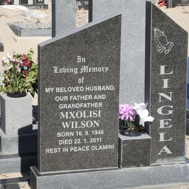 LINGELA Mxolisi Wilson 1946-2011