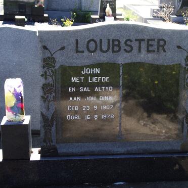 LOUBSTER John 1907-1978