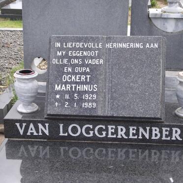 LOGGERENBERG Ockert Marthinus, van 1929-1989