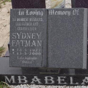 MBABELA Sydney Fatman 1927-2000