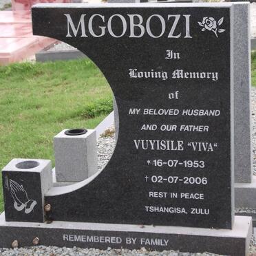MGOBOZI Vuyisile 1953-2006