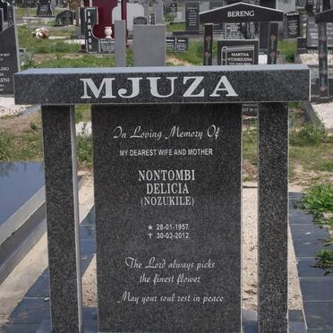 MJUZA Nontombi Delicia 1957-2012
