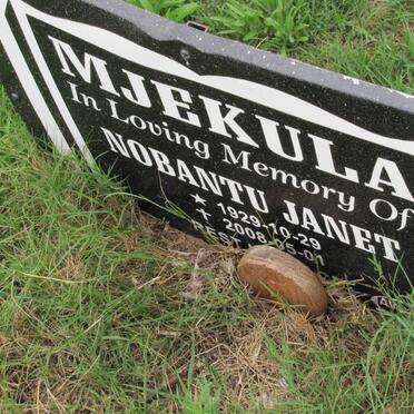 MJEKULA Nobantu Janet 1929-2008