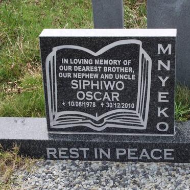 MNYEKO Siphiwo Oscar 1978-2010