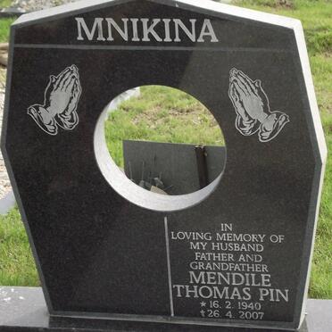 MNIKINA Mendile Thomas Pin 1940-2007
