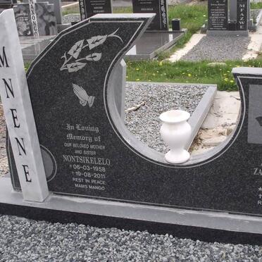 MNENE Nontsikelelo 1958-2011 :: MNENE Zamubulungisa Lloyd 1973-2012