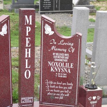 MPEHLO Noxolile Knysna 1941-2003