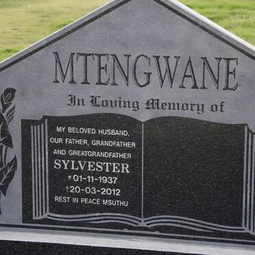 MTENGWANE Sylvester 1937-2012