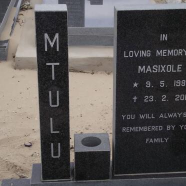 MTULU Masixole 1980-2011