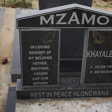 MZAMO Khayaletu 1969-2010