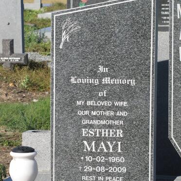 MAYI Esther 1960-2009