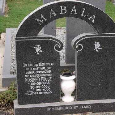 MABALA Nosipho Peggy 1936-2006