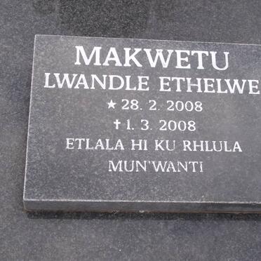 MAKWETU Lwandle Ethelwe 2008-2008