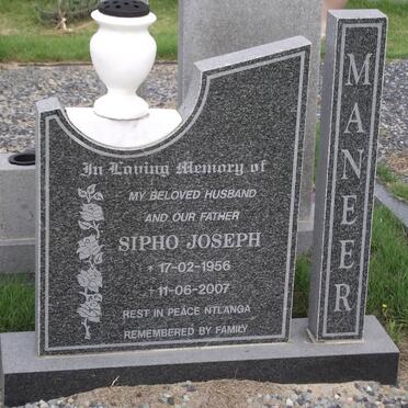 MANEER Sipho Joseph 1956-2007