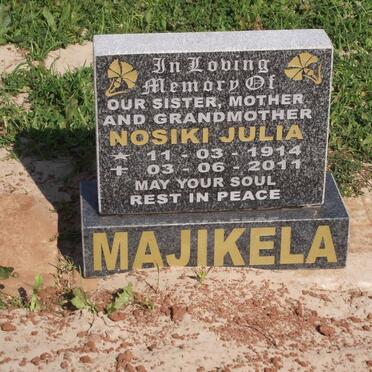 MAJIKELA Nosiki Julia 1914-2011