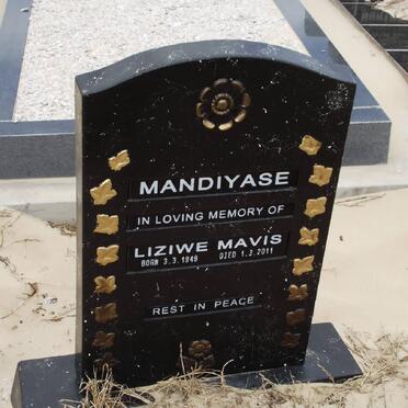 MANDIYASE Liziwe Mavis 1949-2011