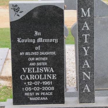 MATYANA Veliswa Caroline 1961-2008