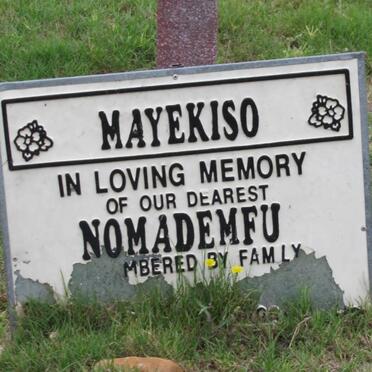 MAYEKISO Nomademfu 1918-2000