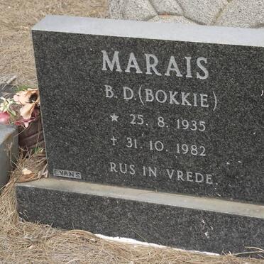 MARAIS B.D. 1935-1982