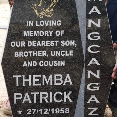 MANGCANGAZA Themba Patrick 1958-2011