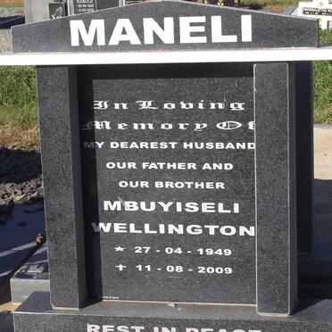 MANELI Mbuyiseli Wellington 1949-2009
