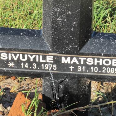 MATSHOBA Sivuyile 1975-2009