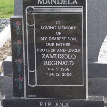 MANDELA Zamuxolo Reginald 1956-2006
